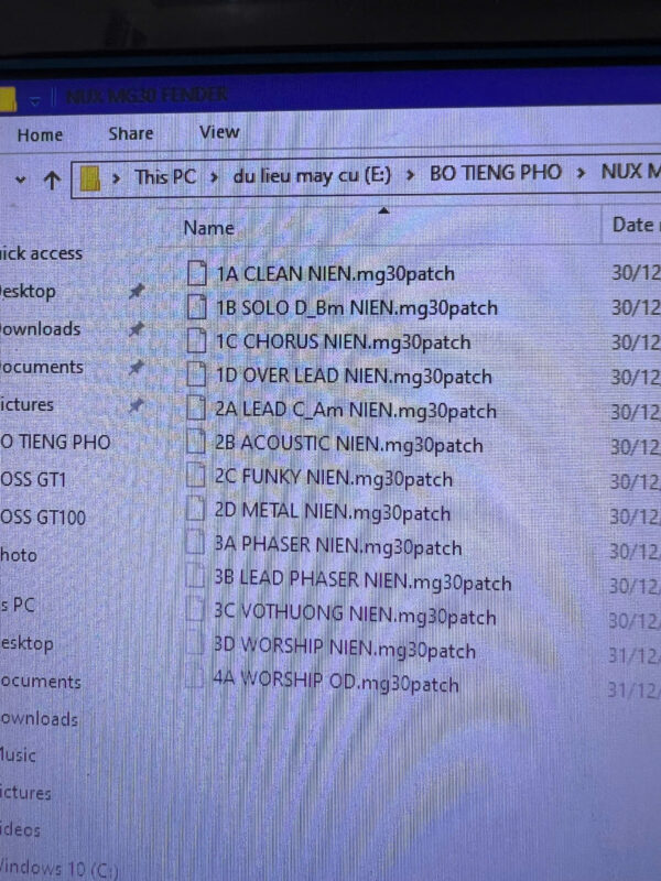 NUX MG30 - NIÊN PATCH - Hình ảnh 2