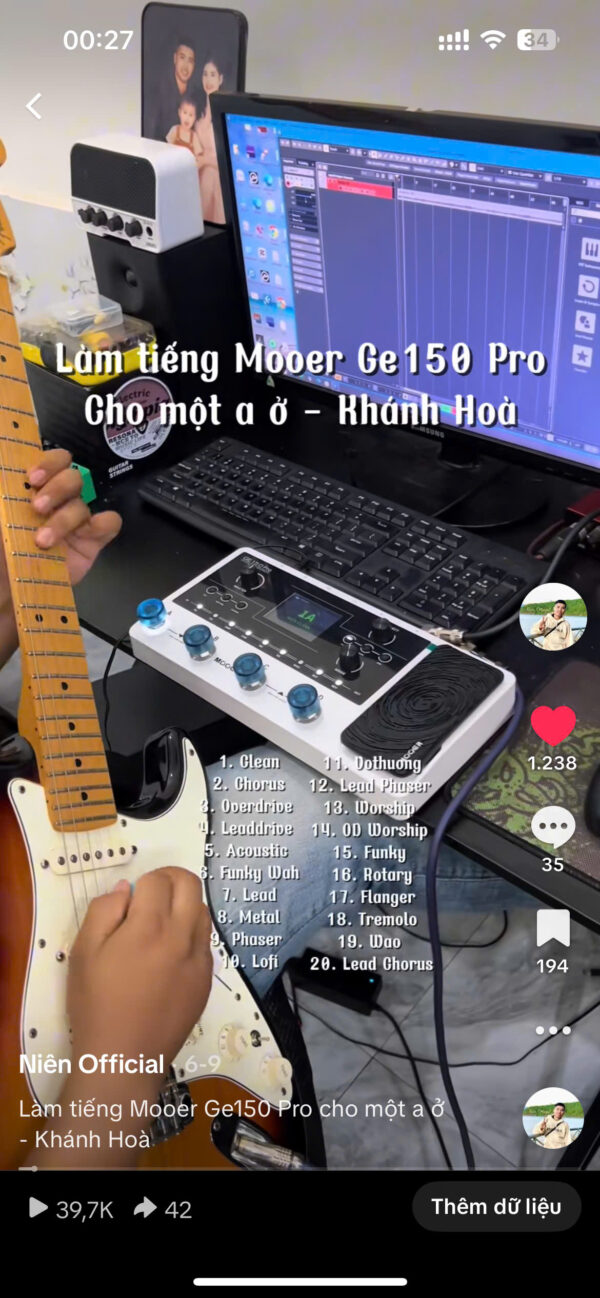 MOOER GE150 PRO